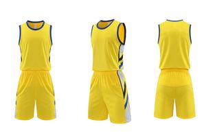 Ensemble uniforme de basket-ball sublimé bleu royal, blanc et rouge, tenue de sport en mesh respirant pour équipe de basket-ball - Product Image 5