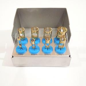 Juego de Instrumentos Quirúrgicos Manuales de 8 Piezas de Acero Inoxidable Premium para Implantes Dentales, Extracción de Injertos Óseos, con Certificación CE por GS - Product Image 3