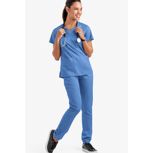 Stylish 2026 Women's Spandex Nursing Scrubs Uniform Athletic Jogger Workwear Medical Scrubs Suits With Custom Logo - Product Image 1