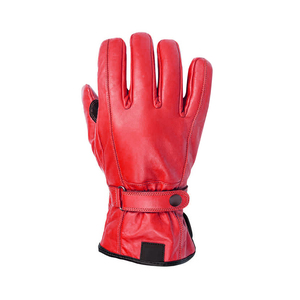 Gants de moto unisexes en cuir véritable compatibles avec les écrans tactiles pour l'hiver, gants de course et de sécurité à doigts entiers - Product Image 2