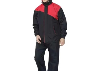 Conjunto Deportivo de Dos Piezas con Chaqueta Cortavientos y Pantalones Jogger de Nailon con Diseño Moderno y Logotipo Personalizado para Hombre, por HI 2026 - Product Image 3