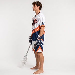 Uniforme de lacrosse atlético que ofrece comodidad transpirable, construcción de primera calidad y movilidad superior para el juego competitivo. - Product Image 6