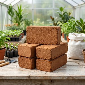 Cocopeat Briquette for Strawberry Cultivation - 650g Custom Packing Coco Peat Berry Growers India - Product Image 3