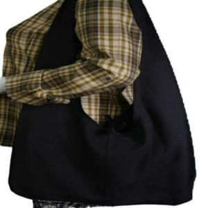 Sac fourre-tout en toile de coton 100% biologique, grande capacité, haute qualité, multifonctionnel, design tendance, réutilisable, sac de shopping pour femmes - Product Image 5