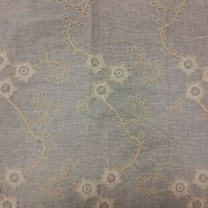 ผ้าฝ้ายสีขาวน้ำหนักเบา ระบายอากาศได้ดี ปักลายดอริ สำหรับเสื้อผ้าผู้หญิงและเด็กผู้หญิง - ขายส่งเสื้อผ้าสั่งทำพิเศษ ราคาพิเศษ - Product Image 1