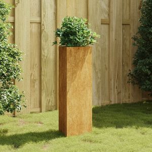 Maceta de Jardín con Acabado Metálico Inicial de Color Óxido que se Desgasta con el Tiempo para Macetas y Jardineras - Product Image 1