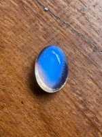 Pierre de lune bleue royale rare, gemme naturelle à éclat, cristal de guérison de qualité supérieure, taille ovale, certifiée par un tiers, pour la fabrication de bijoux, en vrac, 5 mm