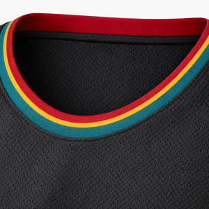 Maillot de basket sans manches personnalisé brodé et sublimé, respirant, anti-humidité, uni, grande taille, avec nom de joueur imprimé - Product Image 4