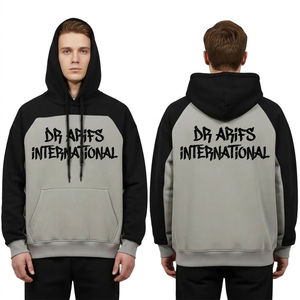 Sudadera con Capucha de Invierno 100% Algodón con Logotipo Personalizado Bordado, Ropa Casual Urbana para Hombre, Venta al Por Mayor OEM - Product Image 4