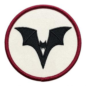 Patch thermocollant personnalisé en forme de calice de vampire, badge brodé rond, applique gothique pour vestes et gilets, vente en gros directe usine - Product Image 4
