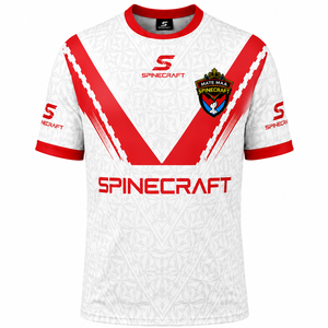 Conjuntos de Camisetas de Rugby de Nuevo Estilo Hechos en Fábrica Directa, Kits de Rugby para Equipos, Venta al por Mayor a Bajo Precio, 100% Poliéster, Camiseta Deportiva Unisex para Entrenamiento - Product Image 6