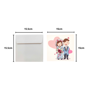 Wedding Couple <b>Paper</b> Wedding Couple Card Love Theme <b>Handmade</b> Quilling Card for Wedding Decoration Greeting Card - Product Image 2