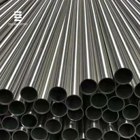 Composants de balustrade d'escalier en acier inoxydable ModernStaircase : Poteaux ronds de 42,4 mm et tubes de main courante pour rampes métalliques