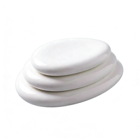 Assiette à sushi en céramique, assiette à dîner en porcelaine, assiette ovale en céramique blanche, plats créatifs triangulaires pour restaurants haut de gamme, vente en gros à prix réduit