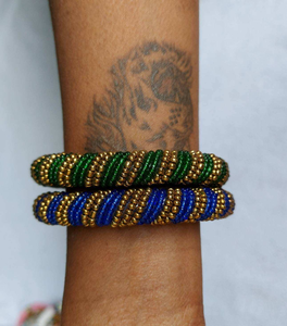 Bracelet perlé de haute qualité pour femmes, artisanat de broderie, bijoux décontractés, perles de verre, nouveau Design, Style tendance, cadeaux - Product Image 1