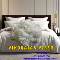 Meilleur Prix 100% Polyester 7D HCS AA Fibre Vierge Creuse Conjugée Siliconée Antistatique Anti-Boulochage pour Filature