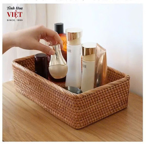 Rattan Storage <b>Baskets</b> Handwoven Natural Organizers for Home Decor Laundry Storage Retail <b>Display</b> and Eco Friendly Packaging - Product Image 2