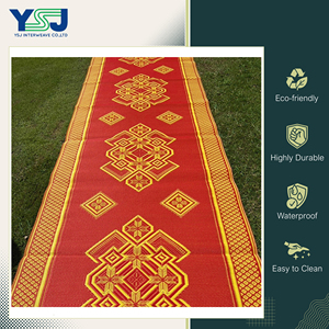 Leading Manufacturer of Best Quality New Design Easy to Clean Outdoor Carpets Extra Long Size 100% Polypropylene Plastic <b>Mat</b> - Product Image 2