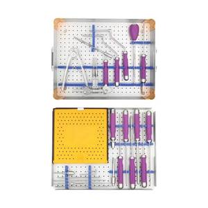 Juego de instrumentos quirúrgicos retractor y distractor de columna cervical ortopédica, kit reutilizable de acero inoxidable - Product Image 1