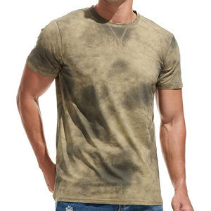 Custom Men's O-Neck Short Sleeve Breathable <b>100</b>% <b>Polyester</b> Digital Printing Front Logo Printed Regular Fit Casual T-<b>Shirts</b> - Product Image 5