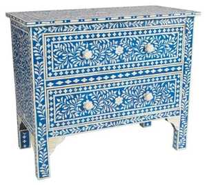 Cajonera con Incrustaciones de Hueso al Mejor Precio, Muebles con Incrustaciones de Hueso de Camello de la India, Muebles con Incrustaciones de Hueso de Camello por INDIAN - Product Image 2