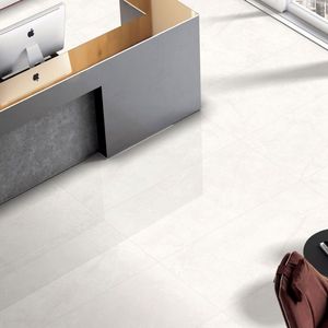 Carrelage en porcelaine sculpté grand format moderne 600x1200, haute brillance, panneau mural décoratif intérieur pour réception de bâtiment d'entreprise - Product Image 4