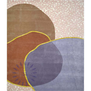 ชุดพรมปูในพื้นที่ทำด้วยผ้าขนสัตว์โมเสคแบบถักมือสุดหรูของโมร็อกโก81สำหรับตกแต่งห้องนั่งเล่นและห้องนอน - Product Image 5