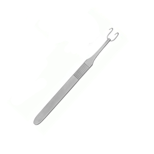 Custom Skin <b>Hooks</b> and Retractors Double <b>Hook</b> 2mm Sharp Prong 6.25 Inch Surgical Dental Precision Retractor <b>Tool</b> Instrument - Product Image 3