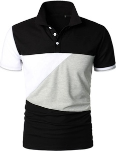 Polos de Golf pour hommes, personnalisé, multipanneaux, coupe cintrée, style décontracté, sport, Golf, 2021 - Product Image 1