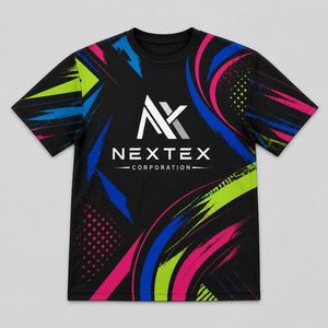 T-shirt de sport Dry Fit personnalisé avec logo, en polyester, impression par sublimation, pour équipe, vente en gros - Product Image 5