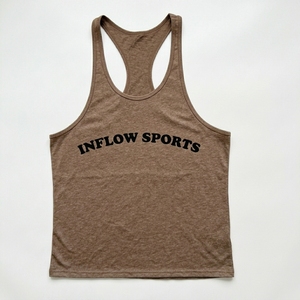 OEM Unisex Basic Plain Cotton Tanktop Custom Logo 100% Soft Comfortable <b>Singlet</b> Cotton <b>Running</b> Men's Gym Top Loose Fit - Product Image 1