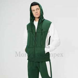 Chándal con logotipo personalizado para hombre, conjunto de pantalones de chándal y Sudadera con capucha, conjunto de chándal informal ajustado para entrenamiento, conjuntos de chándal - Product Image 2