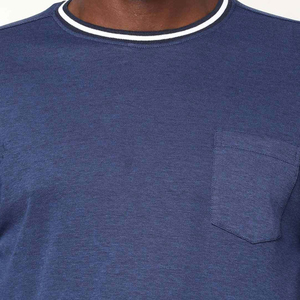New <b>Men's</b> Polyester Cotton Canvas Summer Fitness Running T-<b>Shirts</b> Slim Fit Breathable Quick Dry Workout <b>Gym</b> Plain Tee <b>Shirts</b> - Product Image 4