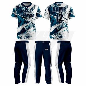 ชุดเบสบอลสั่งทำ MOQ ต่ำ เสื้อผ้ากีฬาแบบกำหนดเองพร้อมดีไซน์เฉพาะตัวและการผลิตจำนวนมาก - Product Image 4