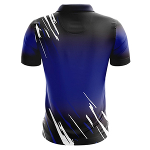 Chemises polo pour hommes respirantes, entièrement personnalisées avec logo imprimé, amples, unies, à manches courtes, de haute qualité, en gros, sublimation - Product Image 6