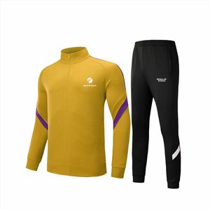 Conjunto Deportivo Personalizado con Logotipo OEM para Hombre, Ropa Deportiva Unisex para Entrenamiento, Traje Deportivo de Invierno al por Mayor, Diseño Liso - Product Image 1