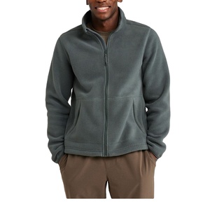 Sweat à capuche zippé Sherpa décontracté pour l'hiver Hommes Femmes Soft Fuzzy Fleece Digital Printing Polyester/Cotton - Product Image 1