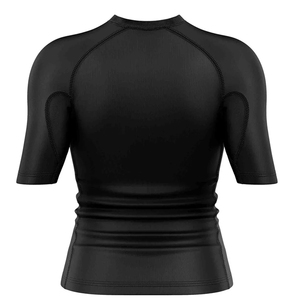 เสื้อรัดกล้ามเนื้อคุณภาพสูงสำหรับผู้หญิง สำหรับกีฬายิวยิตสู น็อคกิ้ง โนกิ เอ็มเอ็มเอ  แบบสั่งทำสีขาว สำหรับยิวยิตสูบราซิล - Product Image 3