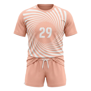 Nouvelle Arrivée 2026 : Ensemble Maillot de Foot Tendance, Séchage Rapide, Respirant, Anti-Bactérien, Tenue d'Équipe Personnalisable OEM, 100% Polyester - Product Image 6