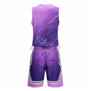 Uniforme de Baloncesto Transpirable de Poliéster con Logotipo Personalizado, Disponible en Múltiples Tallas y Colores, Ideal para Escuelas y Clubes - Product Image 3
