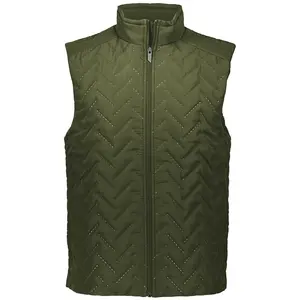 Nieuwe Custom Borduurwerk Logo Winter Vest Mannen Jassen Verwarming Kleding Winter Polyester Gilets Voor Heren En Dames Fleece Vest Met Logo