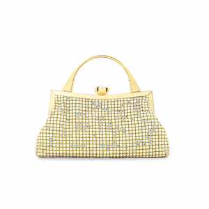 กระเป๋าคลัตช์สำหรับออกงานสีทอง AB P24308สำหรับเจ้าสาว - Product Image 1