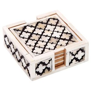 Elegant Design Bone Inlay Tea <b>Cup</b> Coaster Bone Inlay Coaster Bone Handicraft <b>Cup</b> Coaster place <b>mats</b> And at direct selling price - Product Image 6