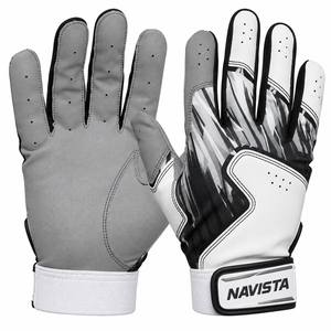 Gants de frappe en cuir pour le baseball en gros |   Utilisation sur terrain unisexe |   Série Performance et Valeur Toutes Saisons |   Manchette longue/courte - Product Image 6