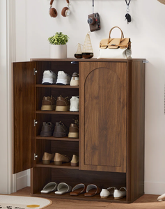 Porte-bagages en bois massif de qualité supérieure avec étagère à chaussures pour la maison et l'hôtel, meuble de rangement pour chaussures pour l'entrée de la maison - Product Image 6