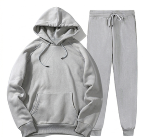 Prix d'usine Survêtement oversize en molleton French Terry pour homme, vêtements de sport tendance - Product Image 6