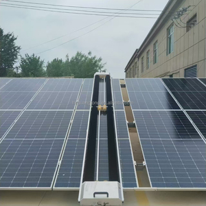 Robot de Limpieza de Paneles Solares Automático, Limpiador de Módulos Fotovoltaicos de Agua y Polvo, Máquina de Limpieza de Paneles Fotovoltaicos - Product Image 1
