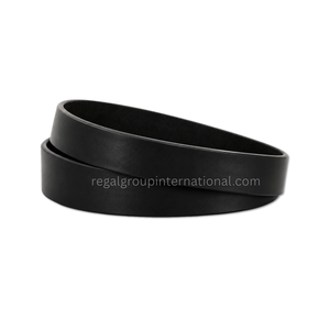 Ceinture en cuir véritable noir sur mesure pour hommes avec boucle ardillon en alliage argenté, double boucle, classique, décontractée et tendance - Product Image 2