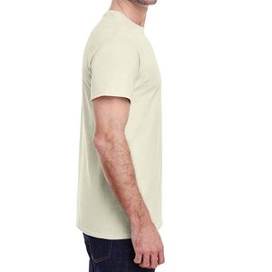 เสื้อยืดออกกำลังกายผู้ชายสีพื้น ทรงเข้ารูป ระบายอากาศได้ดี เหมาะสำหรับยิม วิ่ง เล่นกีฬา เสื้อผ้ากีฬาฤดูร้อน - Product Image 2