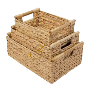 Organisez votre maison avec style – Paniers en jacinthe d'eau StorageWorks - Product Image 4